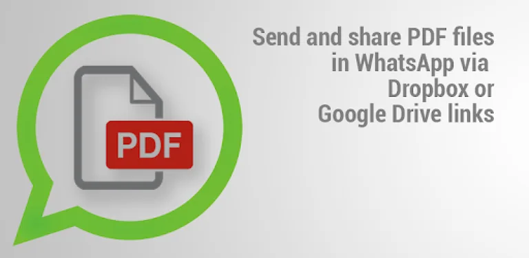 PDF Share for WhatsApp cover image