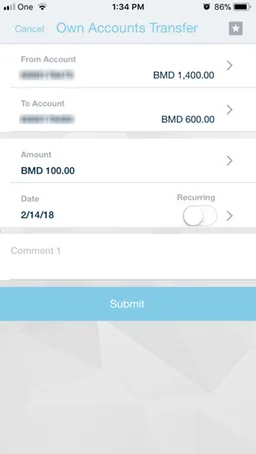 Clarien iBank Mobile screenshot 2
