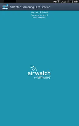 AirWatch Samsung ELM Service screenshot 4