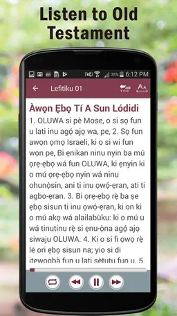 Yoruba Audio Bible Old/New KJV screenshot 4
