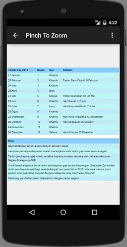 Malaysia Calendar 2018 (Horse) screenshot 4