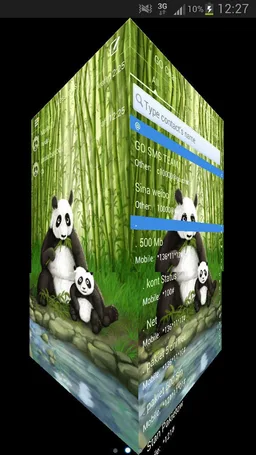 Panda Theme GO SMS Pro screenshot 3