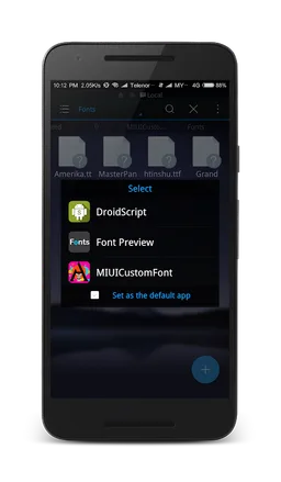 MIUI Custom Font Installer screenshot 5