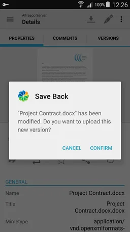 Alfresco Content Services screenshot 10