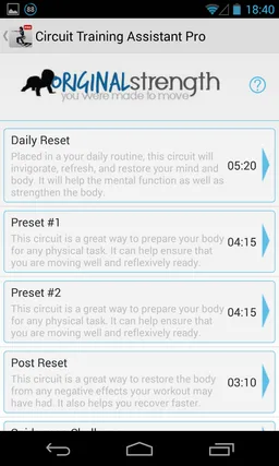 Circuit Training Assistant Pro screenshot 3