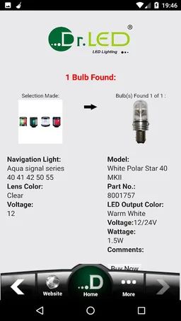 Dr. LED Bulbs Selection Guide screenshot 5