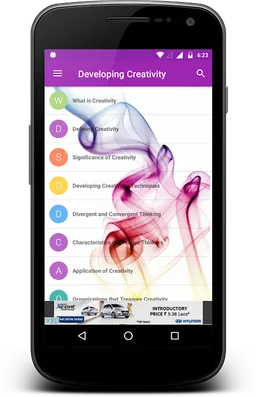Developing Creativity screenshot 5