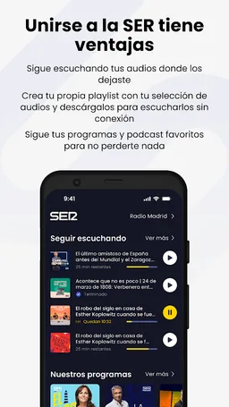 Cadena SER Radio screenshot 6