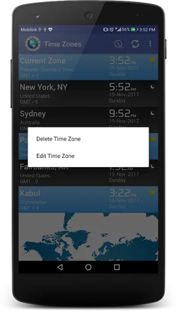 Time Zone Converter - World Time Zones Clock screenshot 7