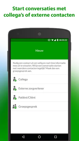 Zorg Messenger screenshot 3