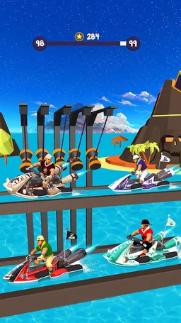 Racing Offroad Jetski screenshot 1