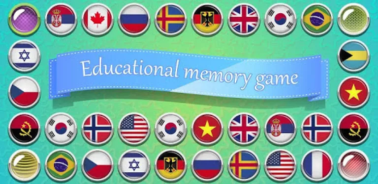 Educational Memory Game–Flags cover image