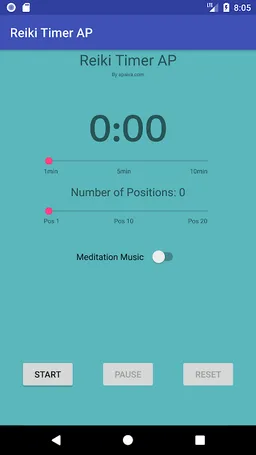 Reiki Timer AP screenshot 1