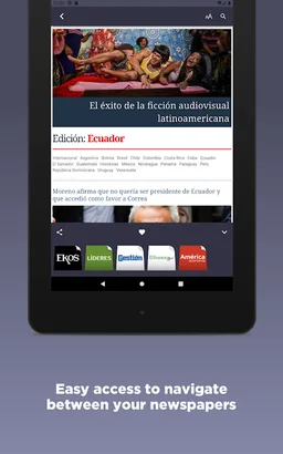 Ecuadorian Newspapers screenshot 7