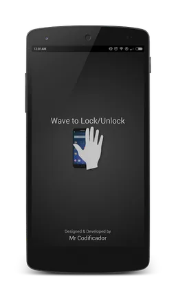 Wave to Lock/Unlock screenshot 1