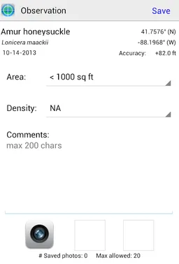 MISIN: Report Invasive Species screenshot 4