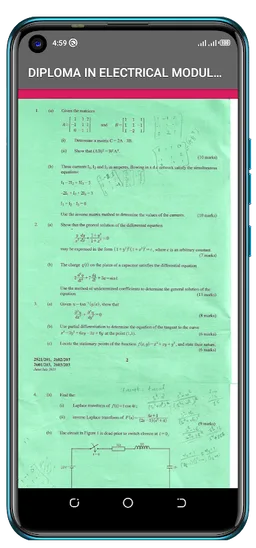 Electrical Module2 Past Papers screenshot 5