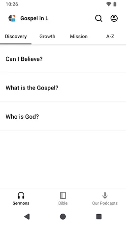 Gospel in Life screenshot 1