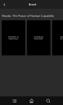 Mazda Smart Cards screenshot 1