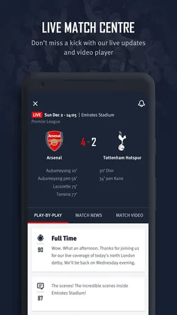 Arsenal Official App screenshot 15