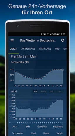 The Weather in Germany: Radar, weather warnings screenshot 4