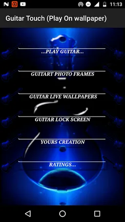 Guitar Touch ( Play on Wallpaper ) screenshot 5