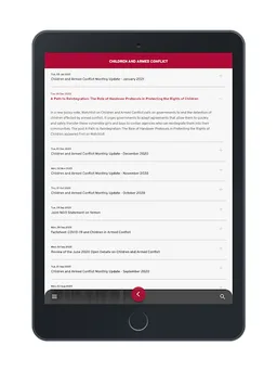 Children and Armed Conflict screenshot 13