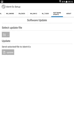eSETUP Ident-Ex screenshot 7