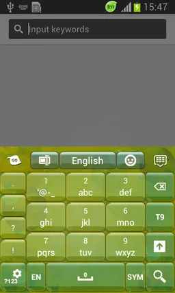 Green Leaf Keyboard screenshot 8
