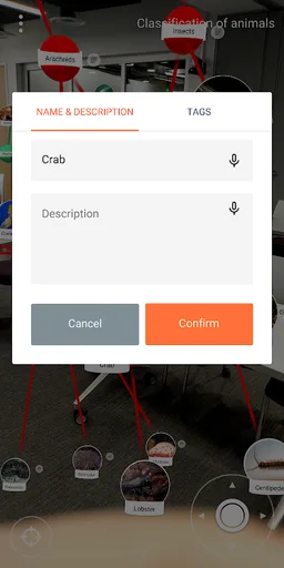 Mind Map AR, Augmented Reality ARCore Mind Mapping screenshot 2