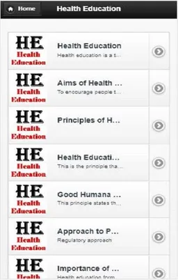 Health Education screenshot 3