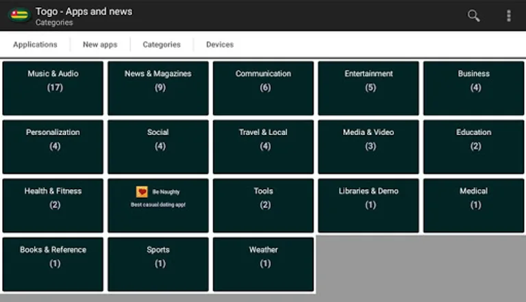Togo apps screenshot 3