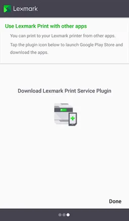 Lexmark Mobile Print screenshot 1