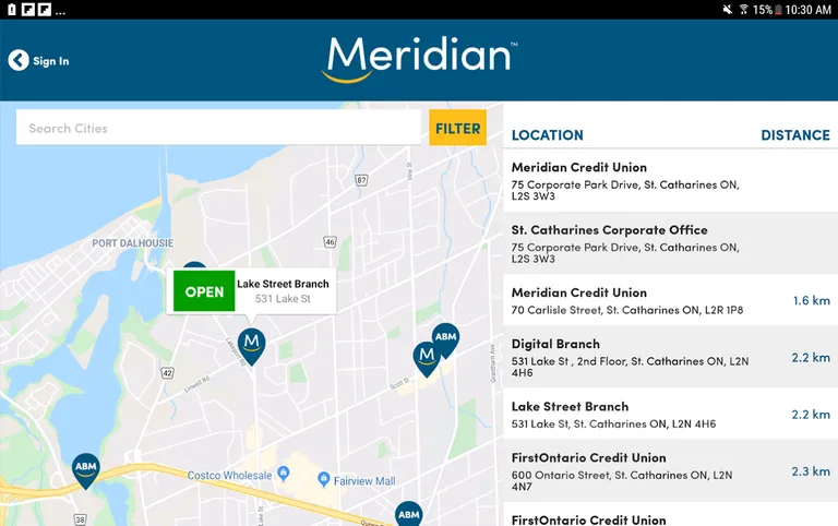 Meridian Mobile Banking screenshot 2