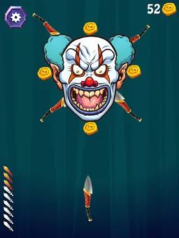 zombie VS knief  -  Knife Game For Hit screenshot 1