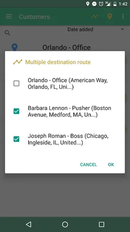Customer management screenshot 4
