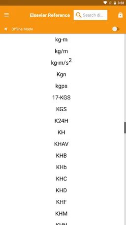 Dorland`s Medical Acronyms screenshot 8