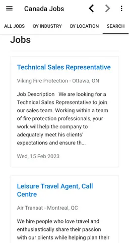 Canada Jobs screenshot 2