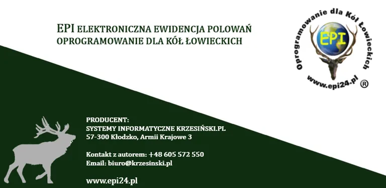 EPI24 - Ewidencja Polowań cover image