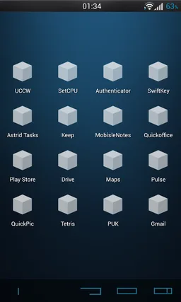 IRON UI - UCCW skin/theme screenshot 2