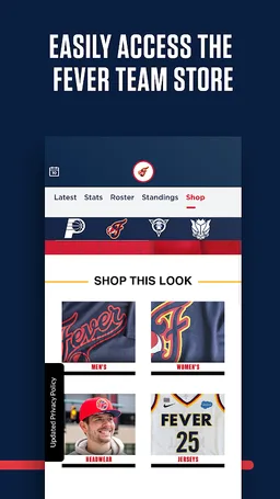 Indiana Fever screenshot 2