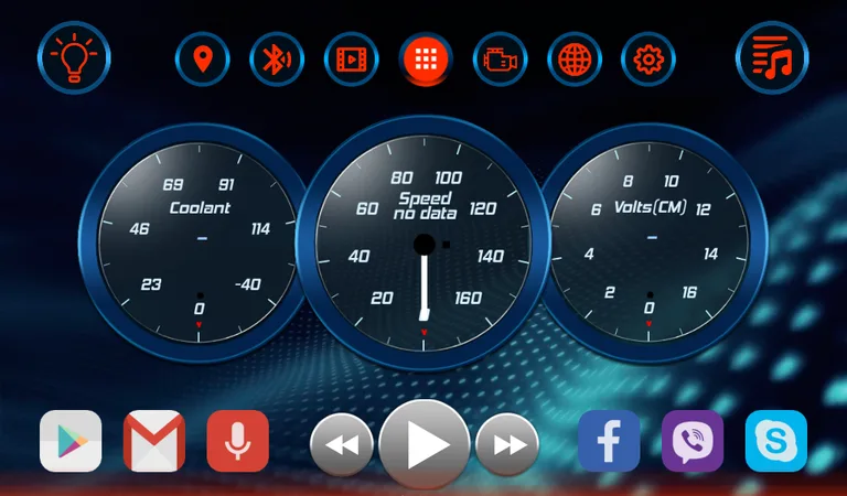 Car launcher themes from CHL Studio screenshot 2