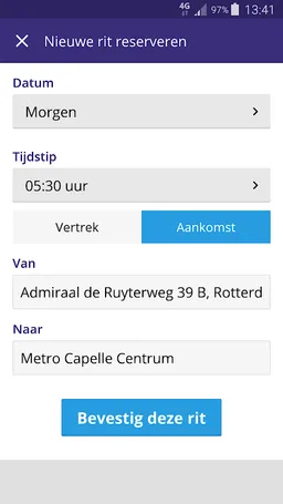 PW Vervoer screenshot 1