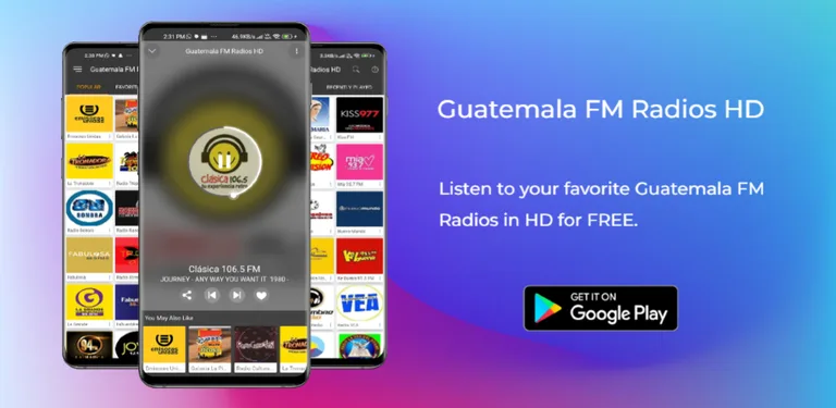 Guatemala FM Radios HD cover image