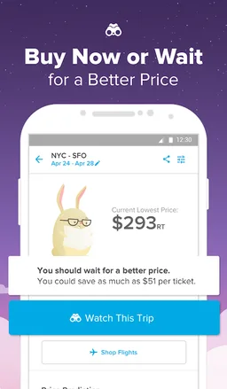 Hopper - Watch & Book Flights screenshot 2