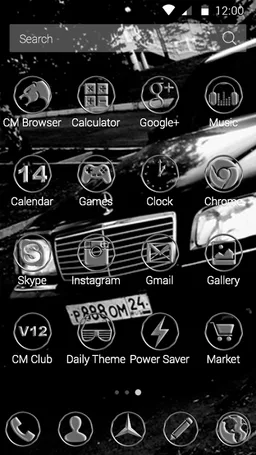 Mercedes Theme screenshot 4