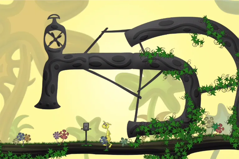 Invincible Fons - a short platform game screenshot 1