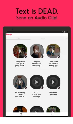 Blerp. Audio Clips, Memes, Quotes & Sound Effects screenshot 5