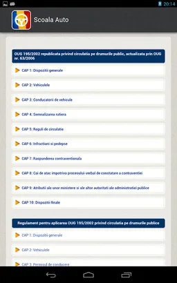 Scoala - Chestionare Auto Pro screenshot 4