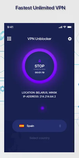 Cyber VPN screenshot 1